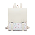 Floral Print Structured Backpack Calm Wears