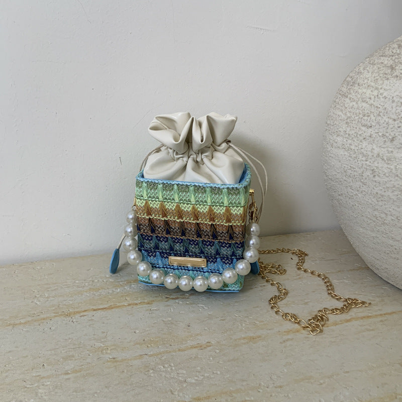 Charming Mini Drawstring Shoulder Bag