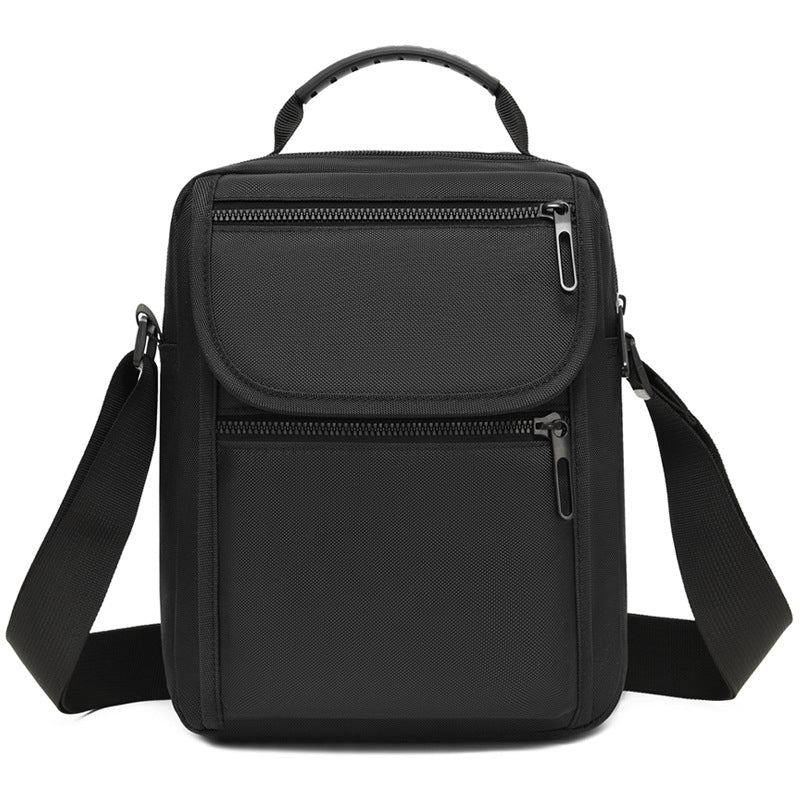 Compact Multi-Pocket Messenger Bag
