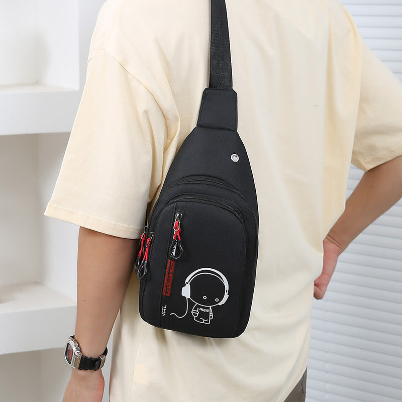 Trendy Street Style Sling Backpack