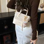 Ladies Mini Shoulder Bag with Cute Pendant