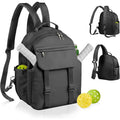 Sport backpack with special compartments for sports equipment