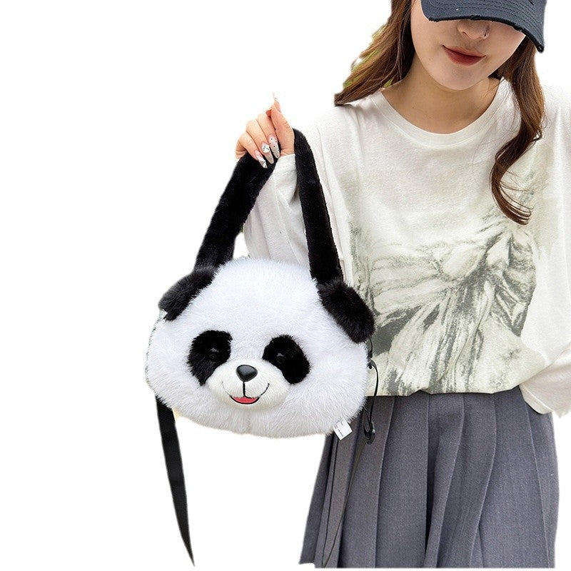 Plush Panda Handbag