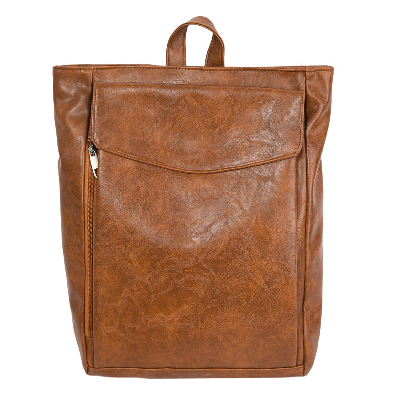 Premium Leather Laptop Rucksack