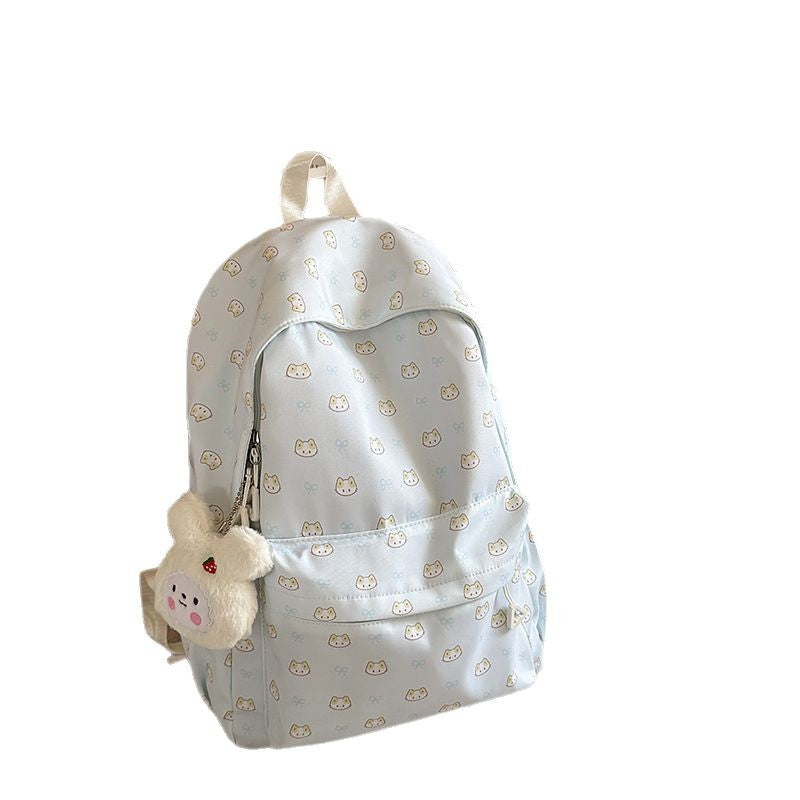 Cute Cat-Themed Backpack