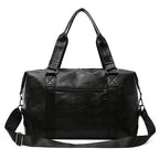 Luxurious Leather Weekend Duffel Bag