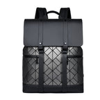 Geometric Pattern Rolltop Backpack