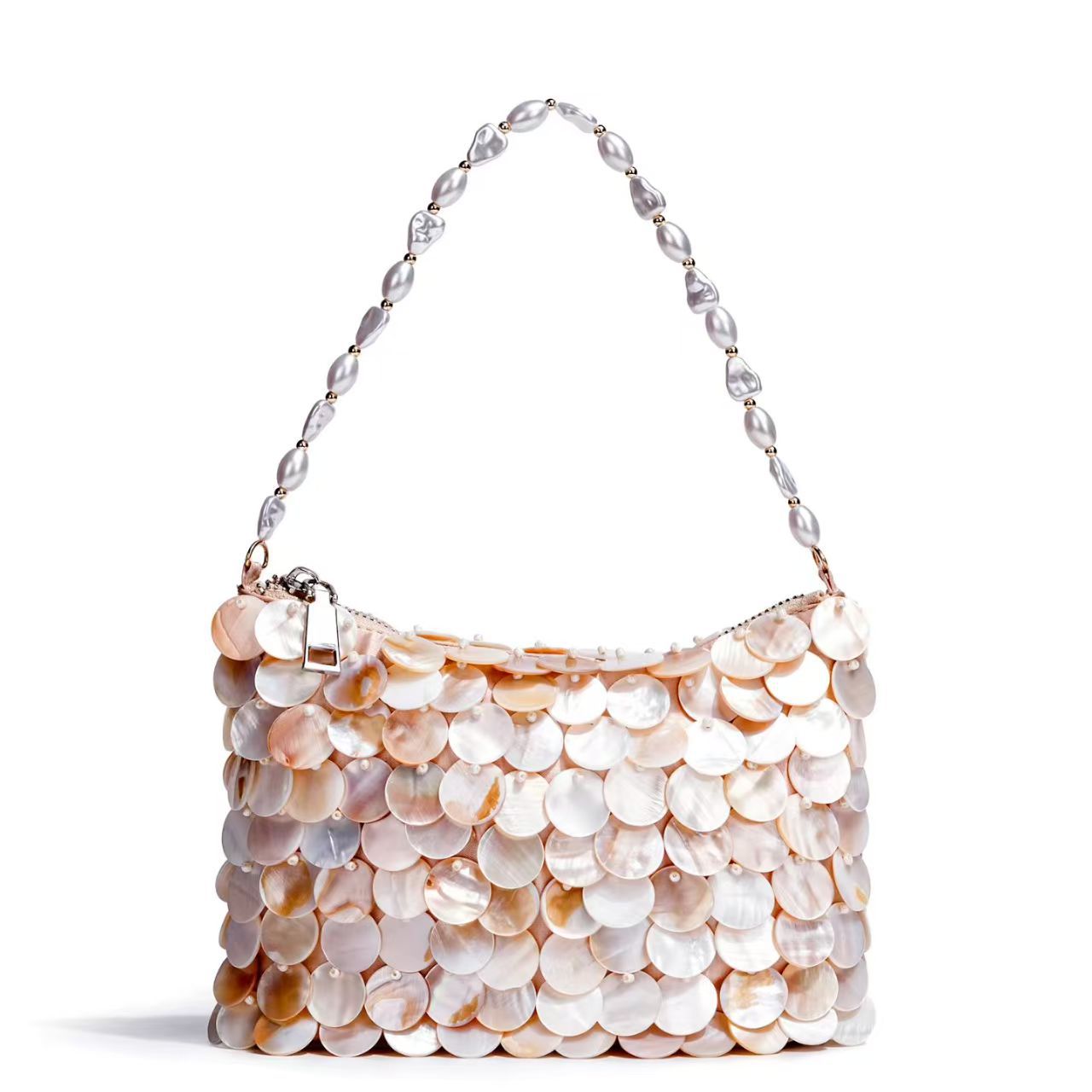Shell Beaded Handbag