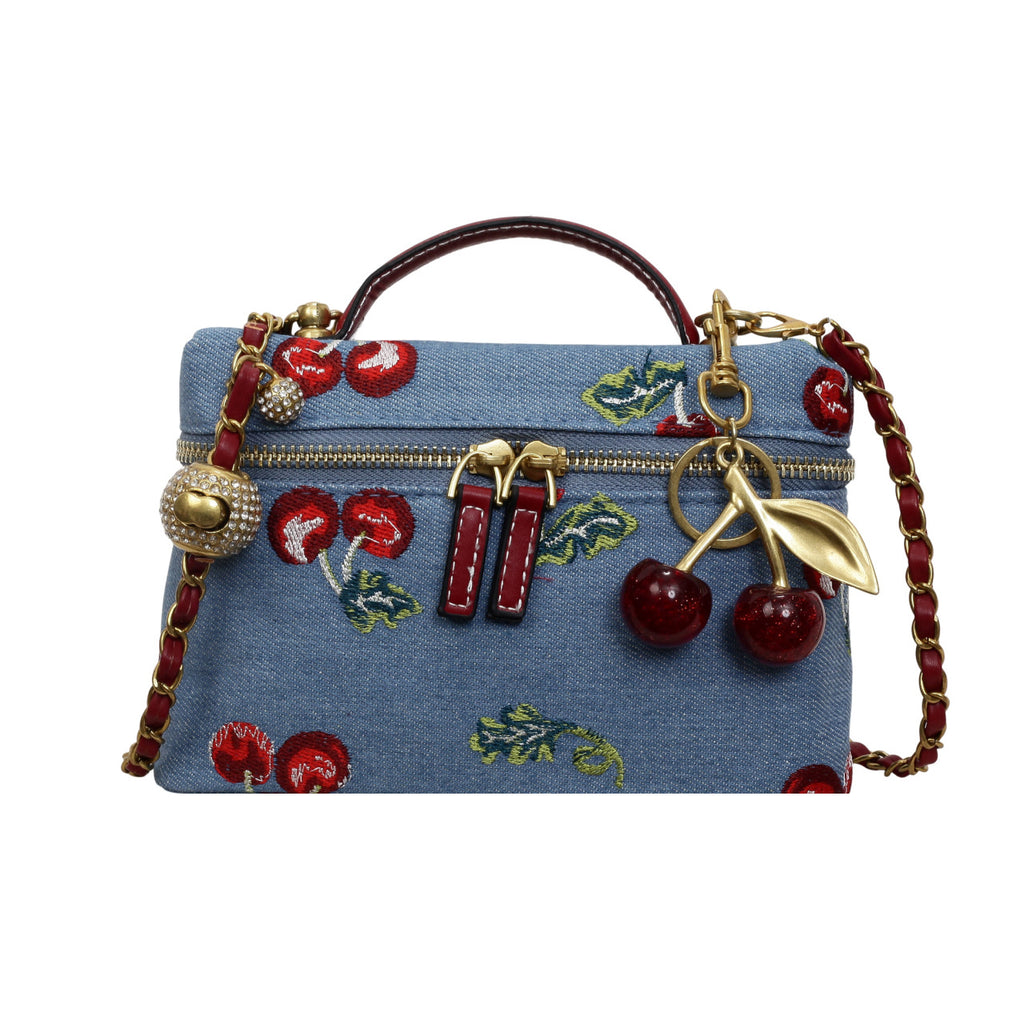 Embroidered Crossbody Bag