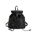WoStar-Patterned Drawstring Backpack