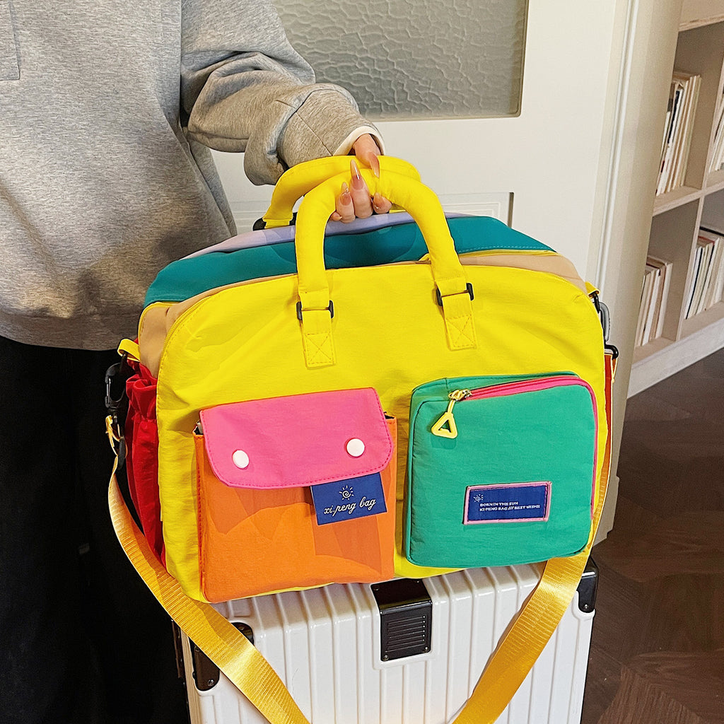 Multi-Pocket Utility Travel Duffel Bag