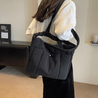 Quilted Multi-Functional Tote Bag Calm Wears