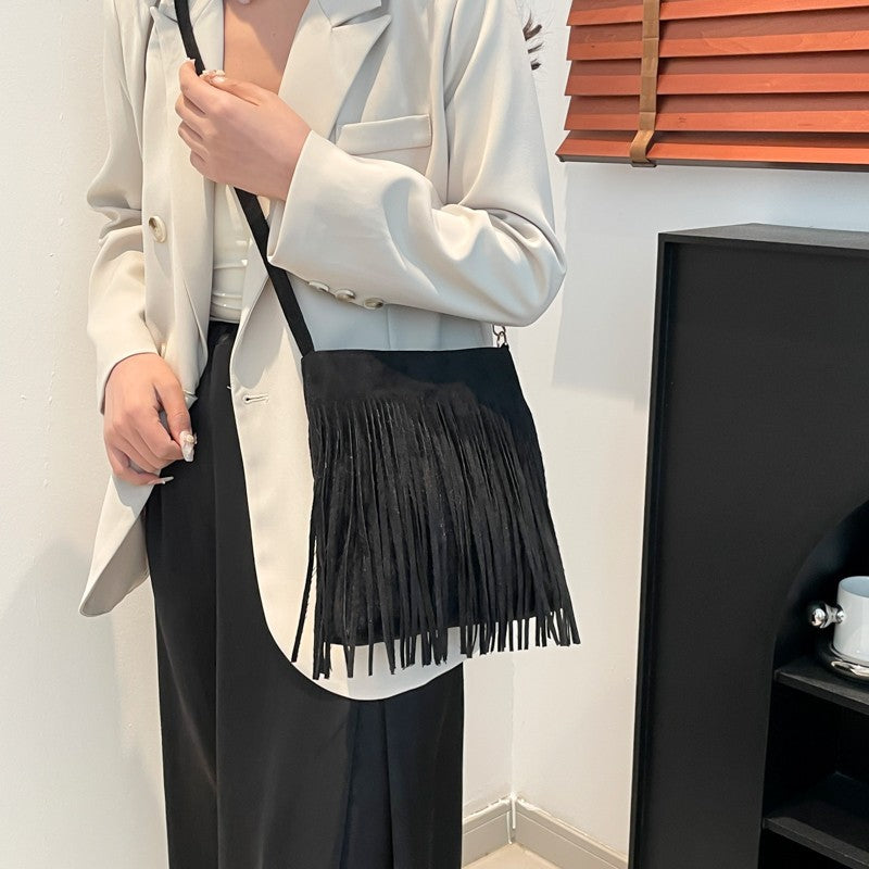 WoFringe Detail Bohemian Crossbody Bag