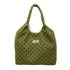 Casual Polka Dot Tote Bag