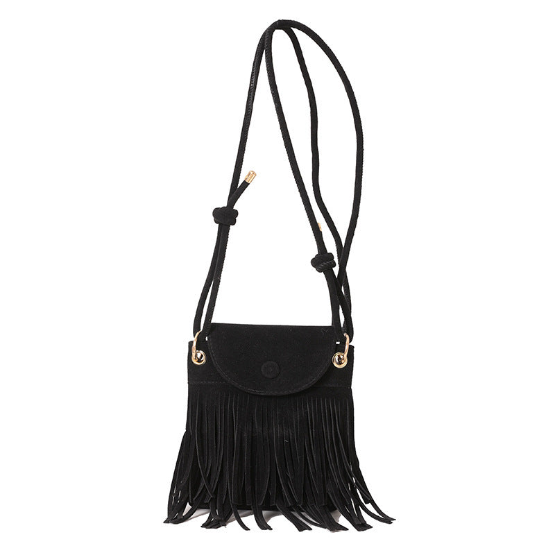 Bohemian Fringe Crossbody Bag
