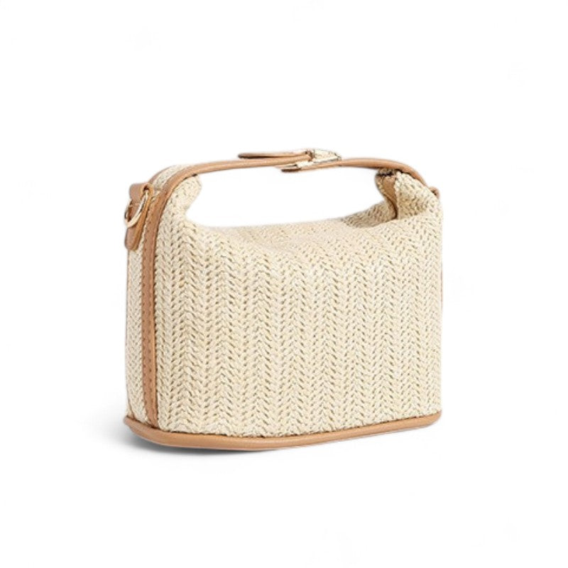 Small Shoulder Bag in Straw-dione couture20260420-Calm Wears-Beige-Calm Wears