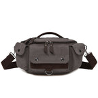 Durable Canvas Utility Crossbody Bag