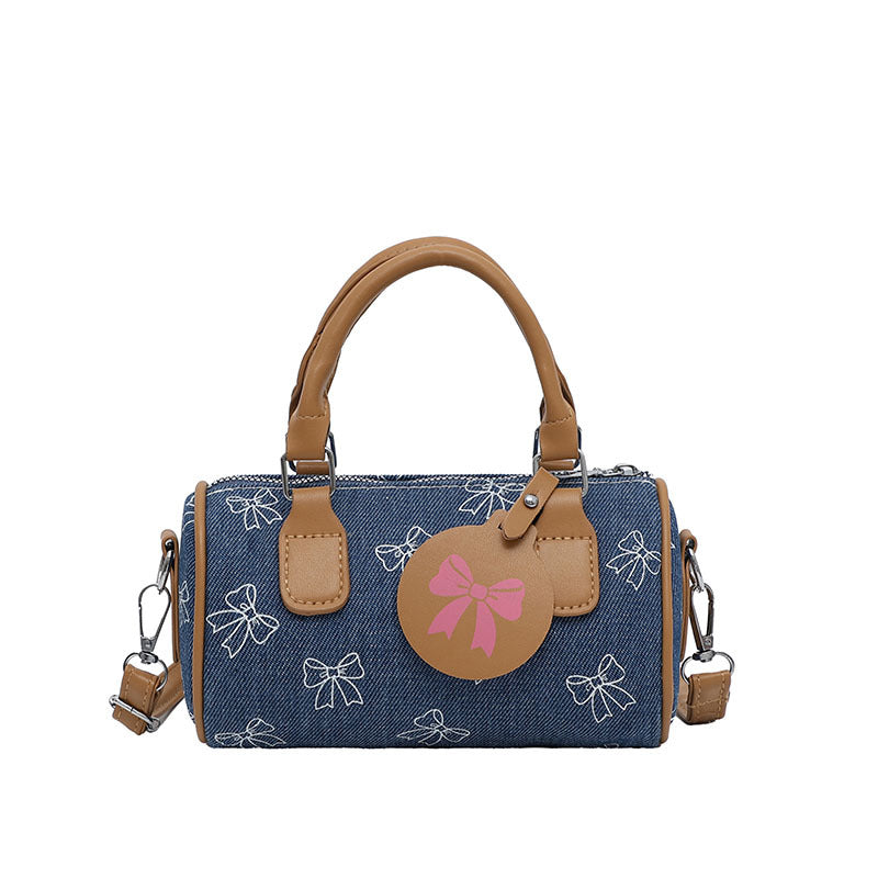 WoPlayful Bow-Printed Mini Handbag