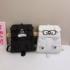 Backpack in Creative Dog Design with Funny Details