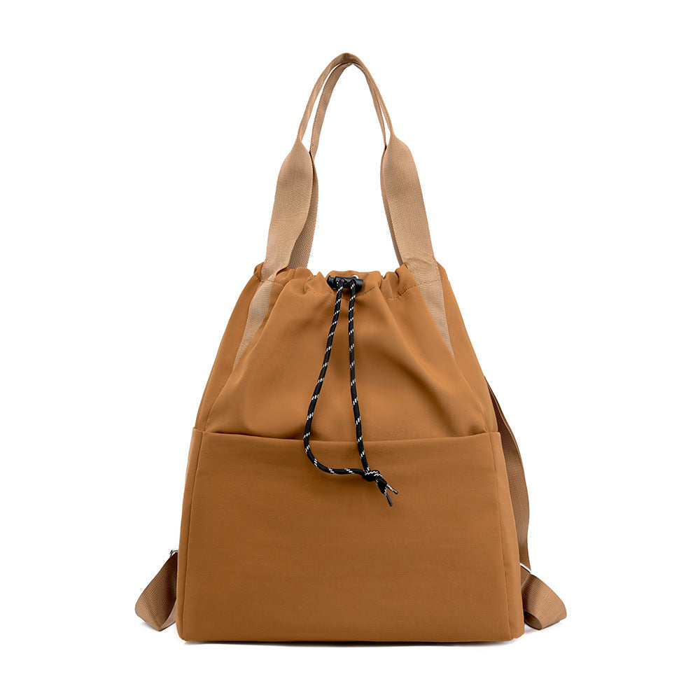 Fashionable Drawstring Tote Bag Calm Wears