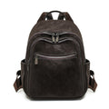 Premium Leather Travel Backpack