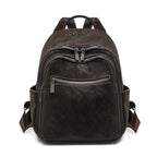 Premium Leather Travel Backpack