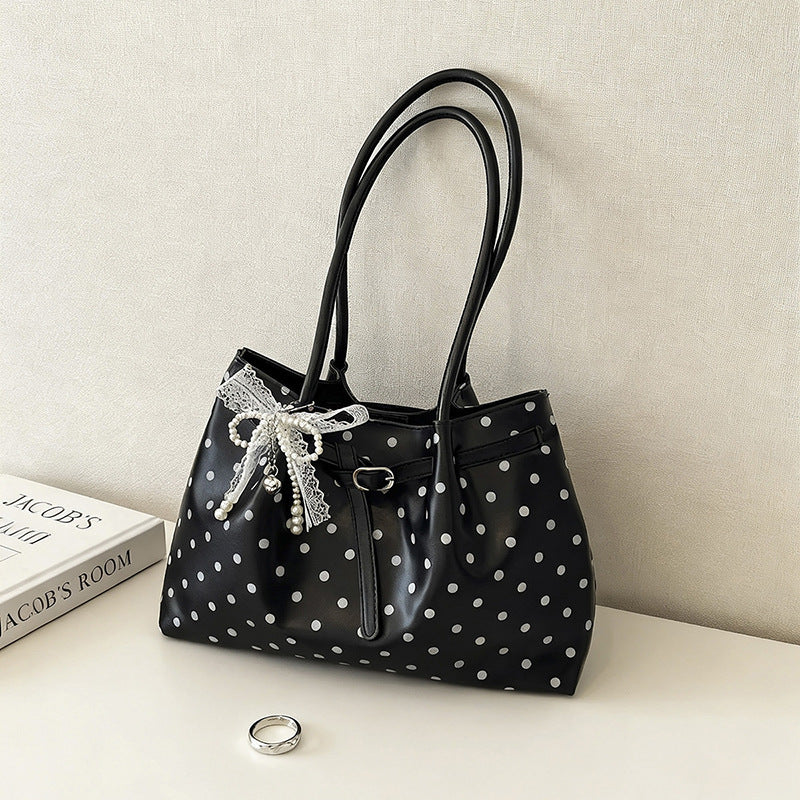 WoChic Polka Dot Tote Bag