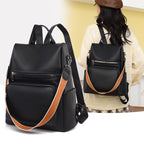 Structured Leather Travel Backpack Calm Wears