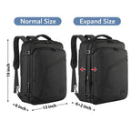 Multifunctional travel backpack with integrated storage compartments and ergonomic design