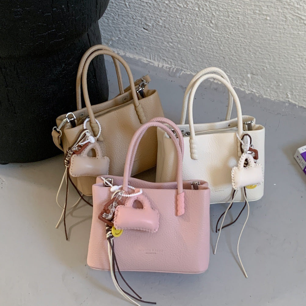 Women Mini-Handbag with fashionable drawstring