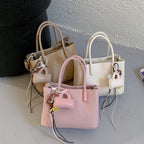 Women Mini-Handbag with fashionable drawstring
