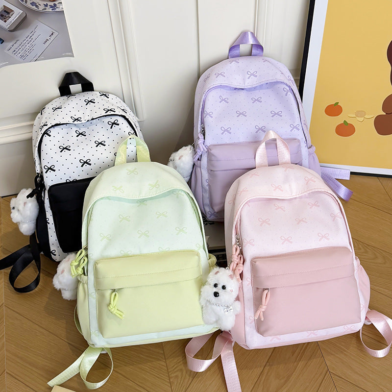 Whimsical Pattern Casual School Backpack