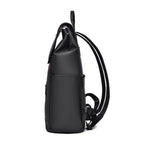 Elegant backpack with multifunctional compartments
