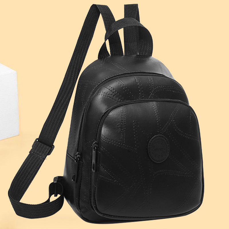 Compact Textured Backpack Calm Wears