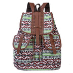 Bohemian Ethnic Print Backpack