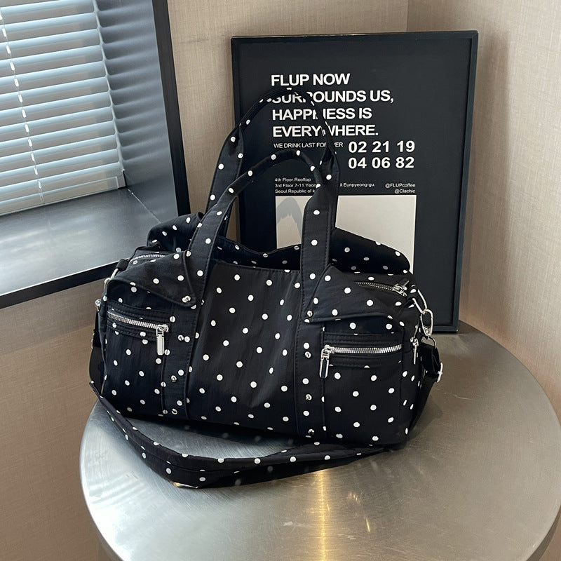 Polka Dot Weekend Duffle Bag