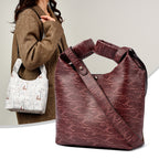 Artistic Patterned Tote Bag