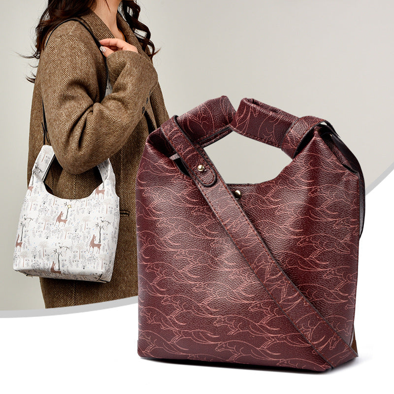 Artistic Patterned Tote Bag