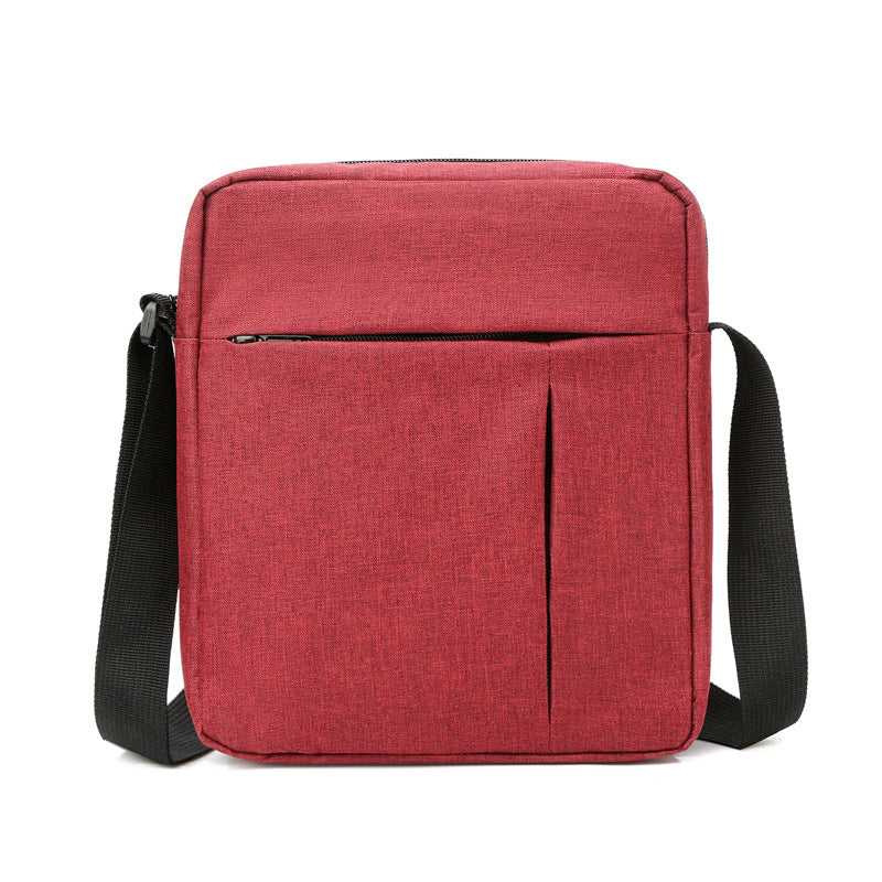 Multi-Pocket Crossbody Messenger Bag