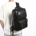 Premium Leather Organizer Backpack Calm Wears