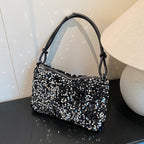 Glamorous Sequin Embellished Shoulder Bag