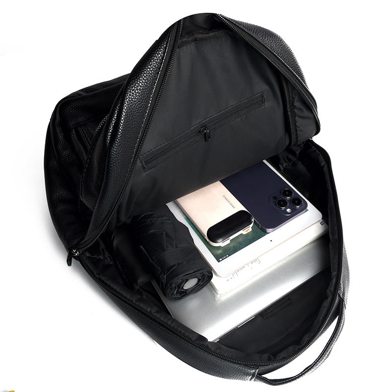 Premium Leather Business Backpack Calm Wears