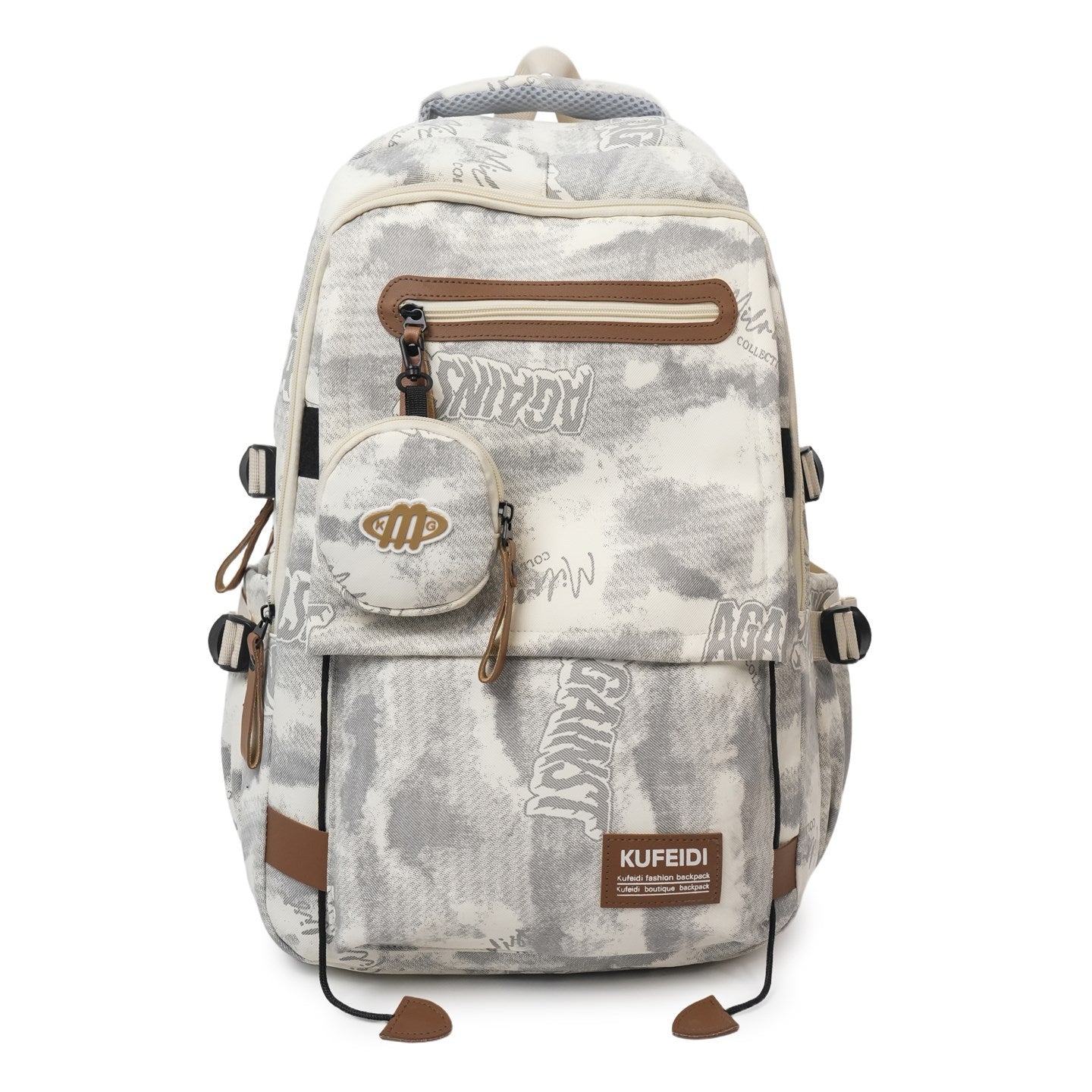 Versatile Urban School Backpack-https://detail.1688.com/offer/1044371265095.html-Calm Wears-White-Calm Wears