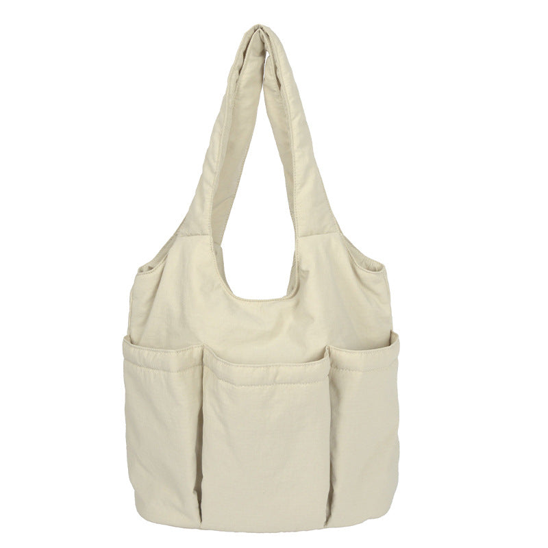Practical Multi-Pocket Tote Bag Calm Wears