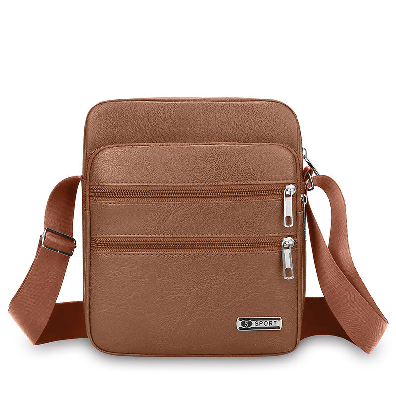 Urban Leather Crossbody Bag