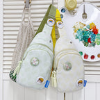 Fun Patterned Sling Bag
