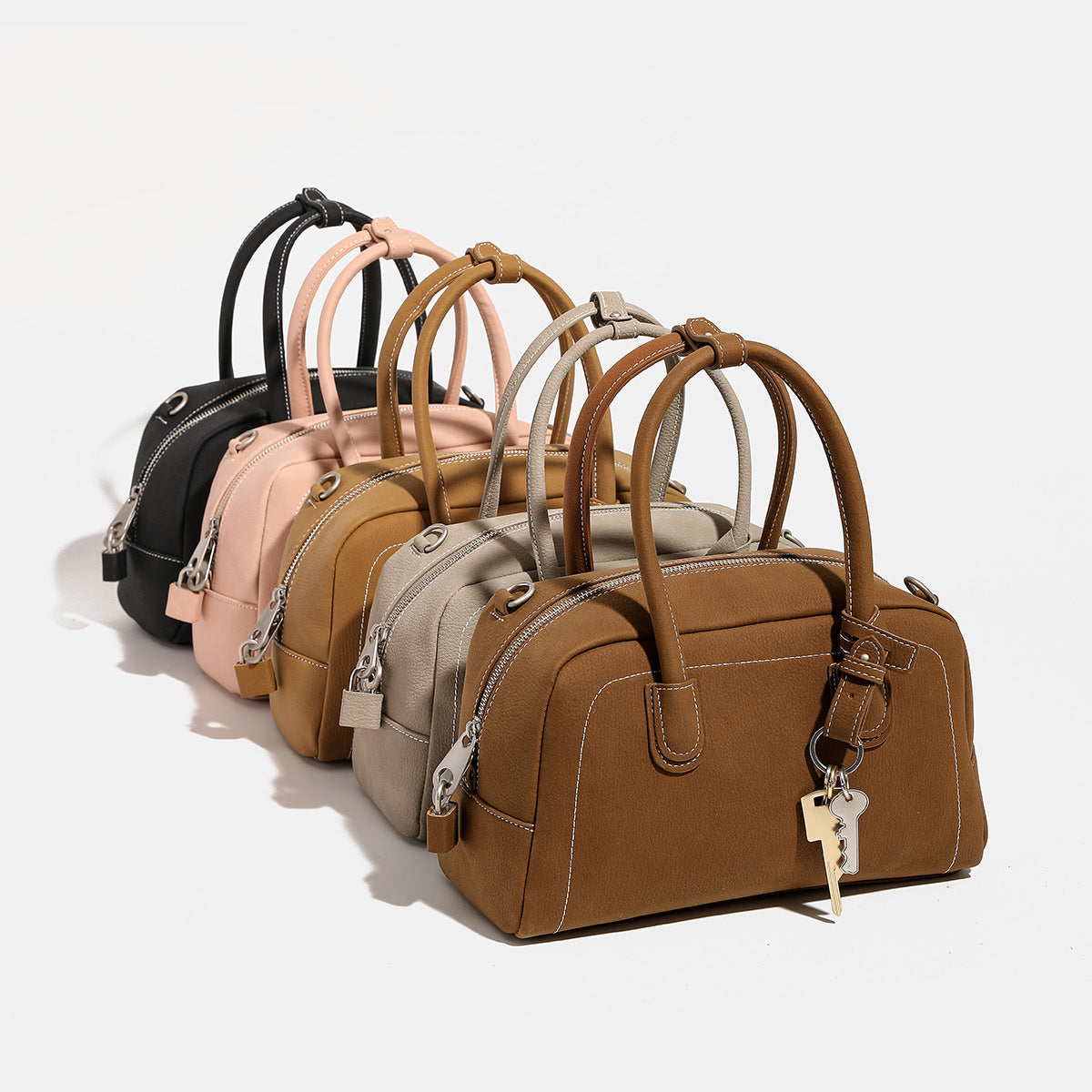 Women's handbag with removable and adjustable shoulder strap-https://detail.1688.com/offer/842525915448.html-Calm Wears-Braun-nothing-Calm Wears