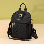 Quilted Multi-Compartment Backpack