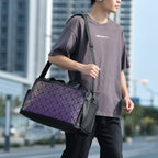 Trendy Multi-Compartment Travel Duffel Bag