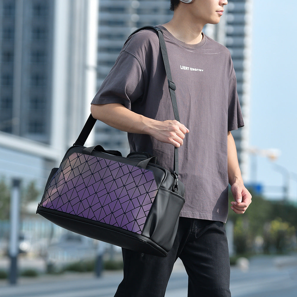 Trendy Multi-Compartment Travel Duffel Bag